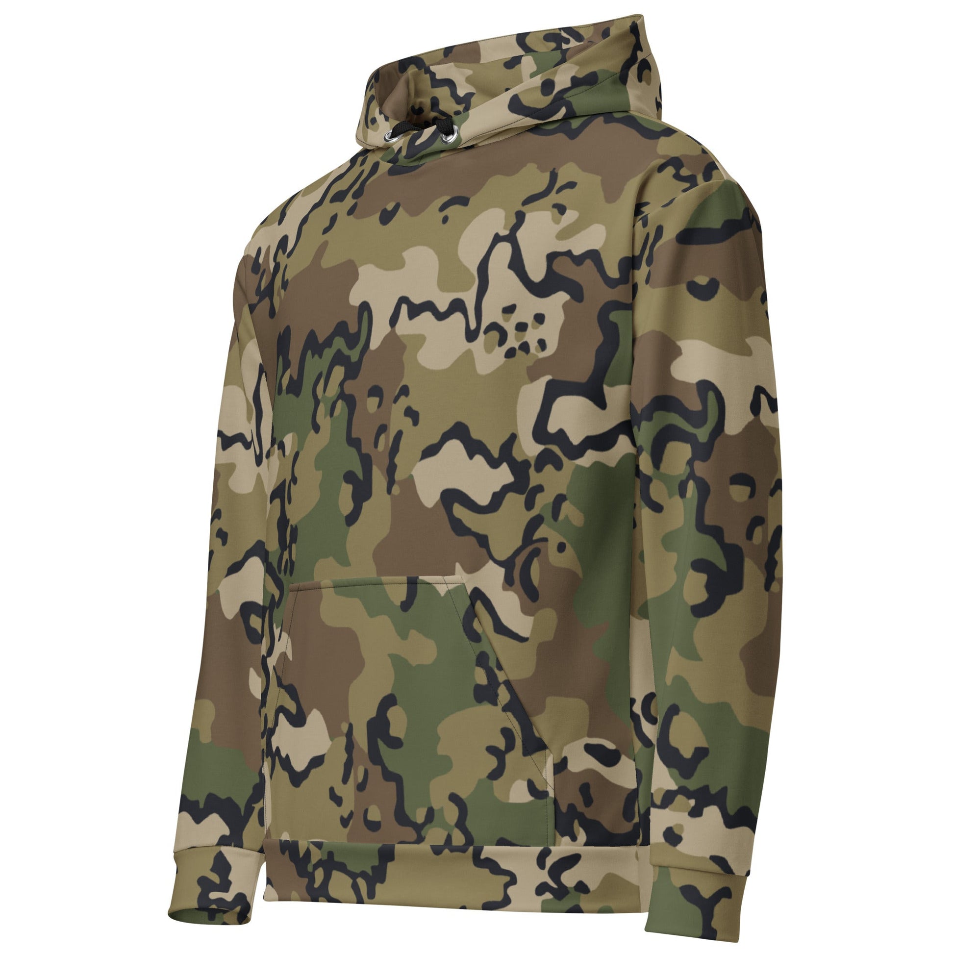 Alaska Chocolate Chip Multi-terrain CAMO Unisex Hoodie - Hoodies