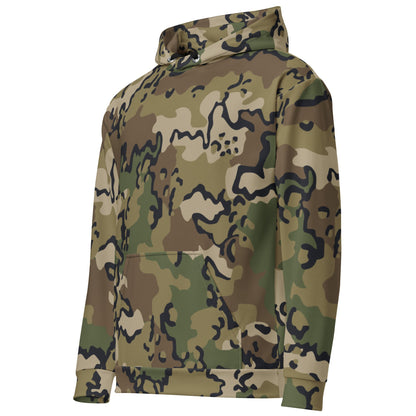 Alaska Chocolate Chip Multi-terrain CAMO Unisex Hoodie - Hoodies