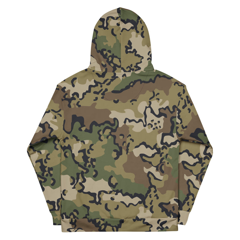 Alaska Chocolate Chip Multi-terrain CAMO Unisex Hoodie