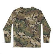 Alaska Chocolate Chip Multi-terrain CAMO Unisex Long-Sleeve Shirt