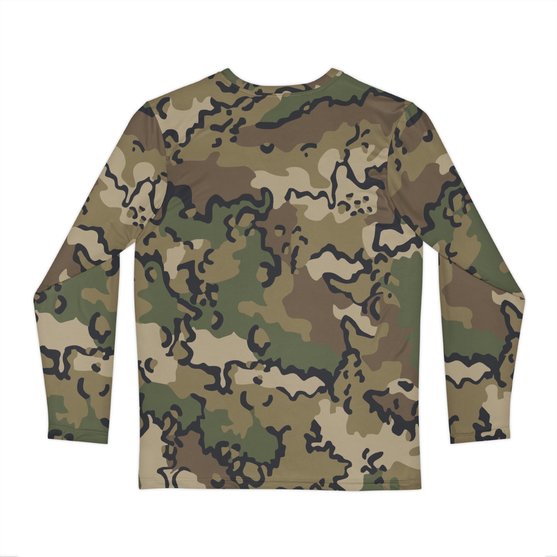 Alaska Chocolate Chip Multi-terrain CAMO Unisex Long-Sleeve Shirt