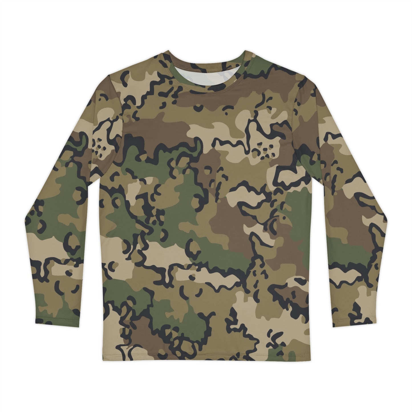 Alaska Chocolate Chip Multi-terrain CAMO Unisex Long-Sleeve Shirt - XS