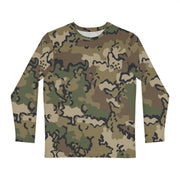 Alaska Chocolate Chip Multi-terrain CAMO Unisex Long-Sleeve Shirt - XS