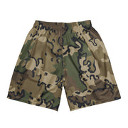 Alaska Chocolate Chip Multi-terrain CAMO Unisex Mesh Shorts