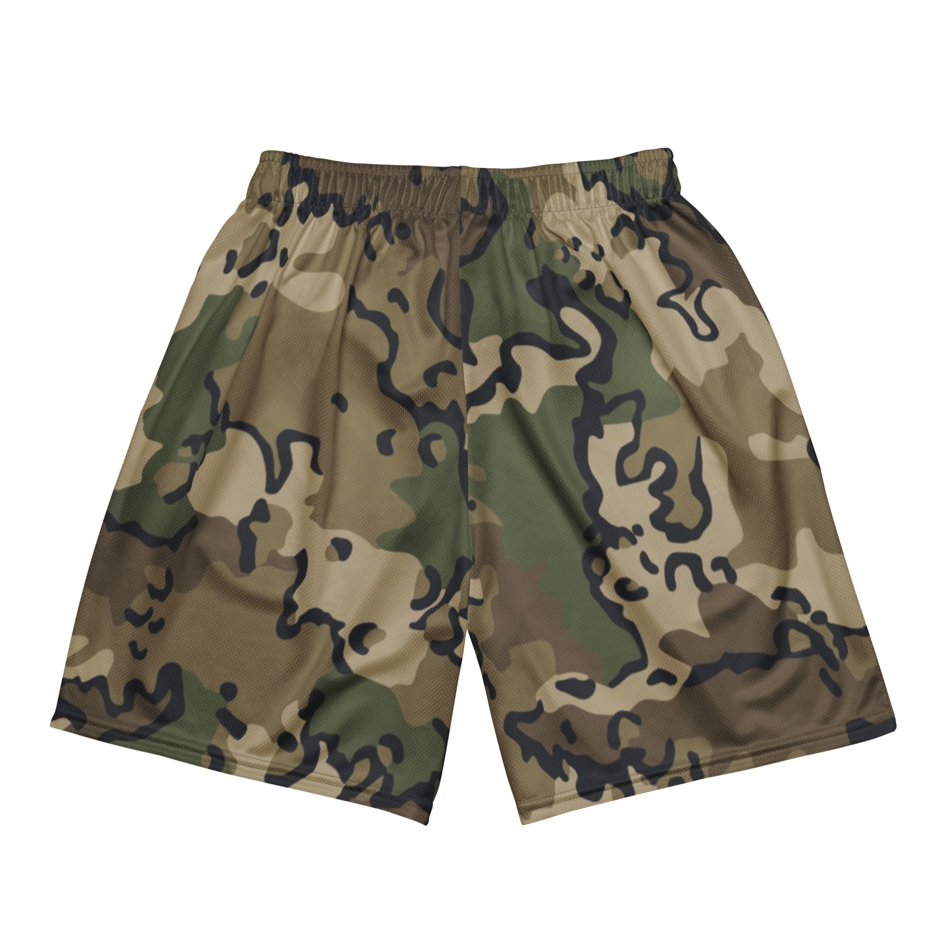 Alaska Chocolate Chip Multi-terrain CAMO Unisex mesh shorts - Mesh Shorts