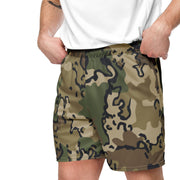 Alaska Chocolate Chip Multi-terrain CAMO Unisex Mesh Shorts
