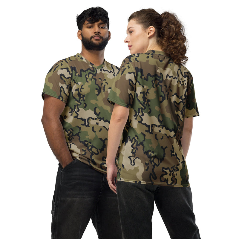 Alaska Chocolate Chip Multi-terrain CAMO Unisex Sports Jersey - 2XS
