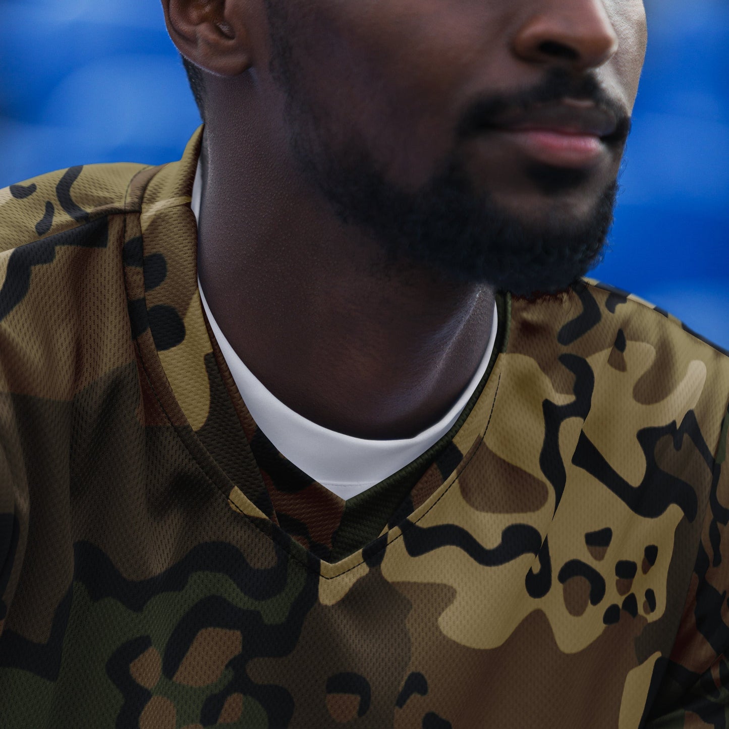 Alaska Chocolate Chip Multi-terrain CAMO unisex sports jersey - Sports Jerseys