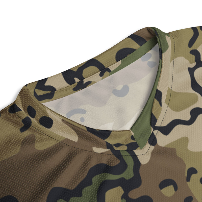 Alaska Chocolate Chip Multi-terrain CAMO Unisex Sports Jersey