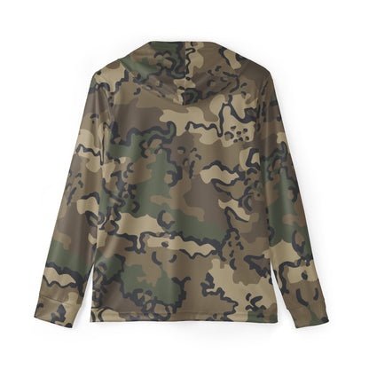 Alaska Chocolate Chip Multi-terrain CAMO Unisex Sports Warmup Hoodie