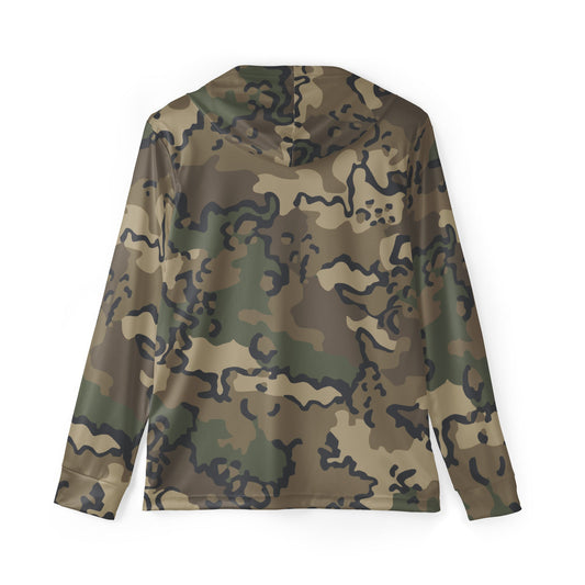 Alaska Chocolate Chip Multi-terrain CAMO Unisex Sports Warmup Hoodie