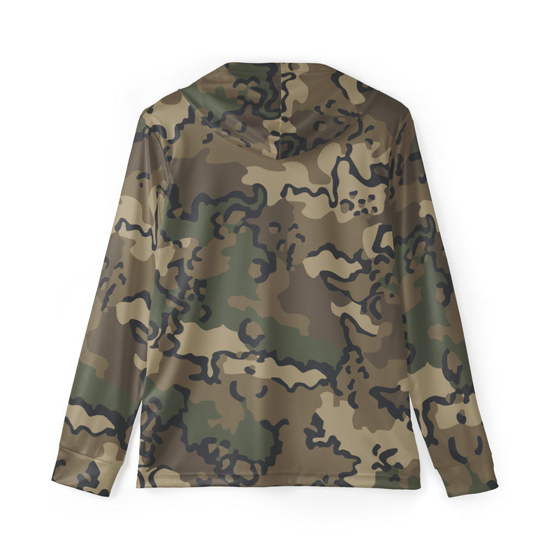 Alaska Chocolate Chip Multi-terrain CAMO Unisex Sports Warmup Hoodie