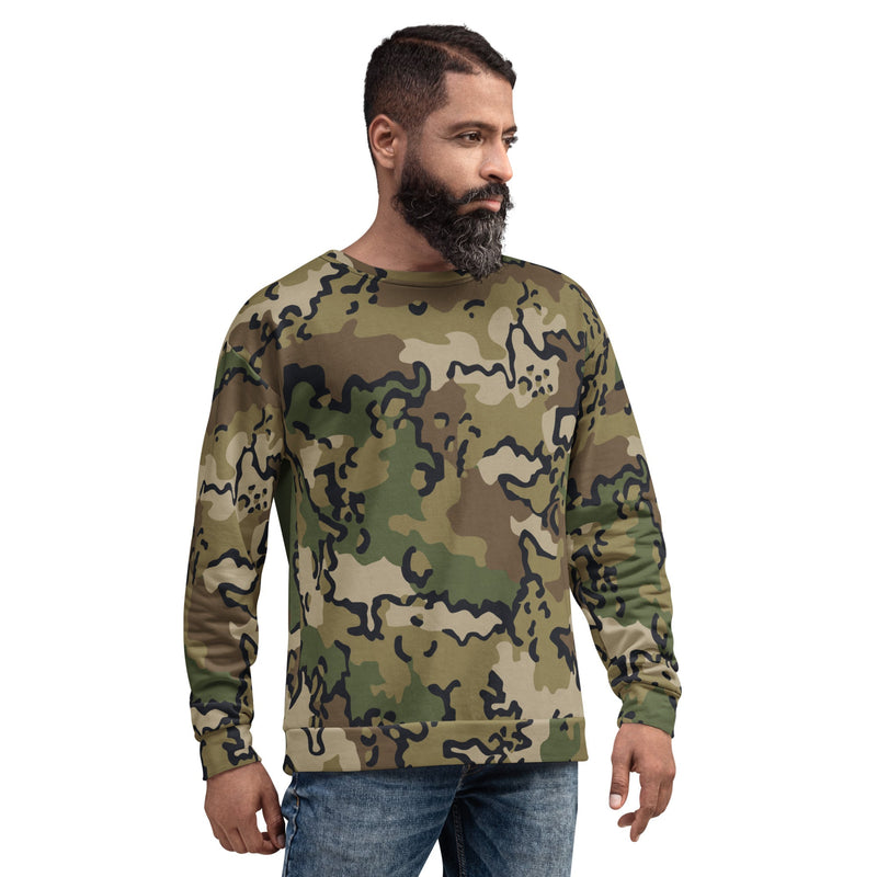 Alaska Chocolate Chip Multi-terrain CAMO Unisex Sweatshirt