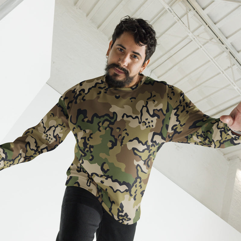Alaska Chocolate Chip Multi-terrain CAMO Unisex Sweatshirt