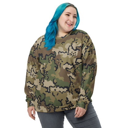 Alaska Chocolate Chip Multi-terrain CAMO Unisex Sweatshirt - Sweatshirts