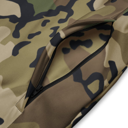 Alaska Chocolate Chip Multi-terrain CAMO Unisex track jacket - Track Jackets