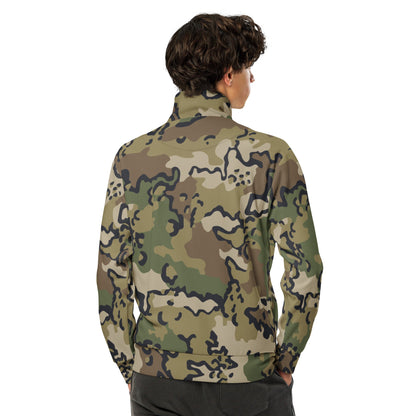 Alaska Chocolate Chip Multi-terrain CAMO Unisex track jacket - Track Jackets