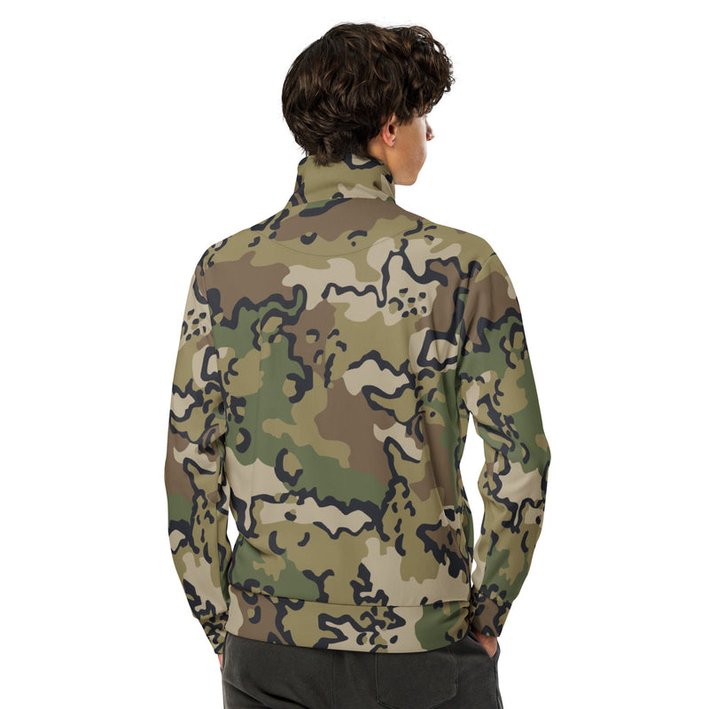 Alaska Chocolate Chip Multi-terrain CAMO Unisex Track Jacket