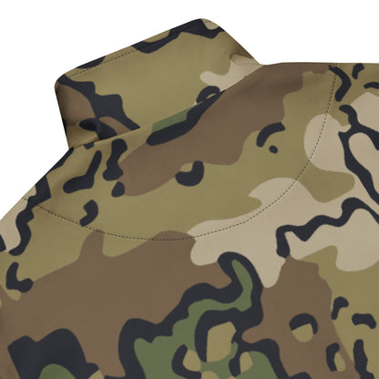 Alaska Chocolate Chip Multi-terrain CAMO Unisex track jacket - Track Jackets