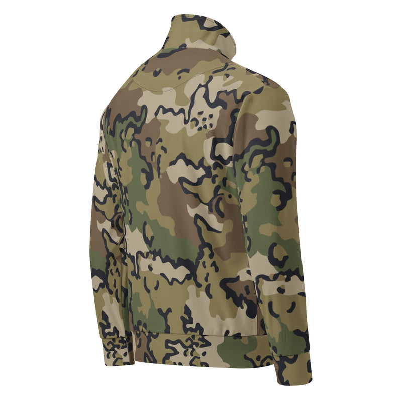 Alaska Chocolate Chip Multi-terrain CAMO Unisex Track Jacket