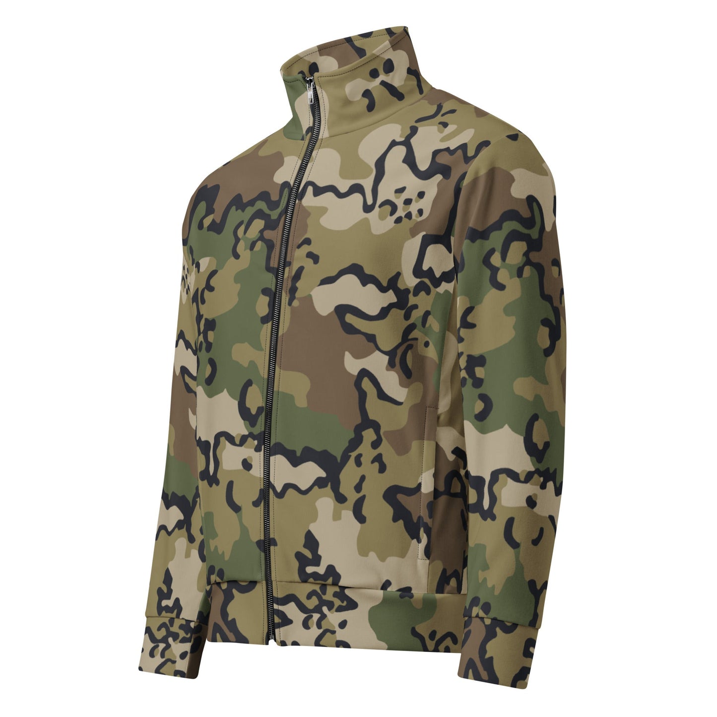 Alaska Chocolate Chip Multi-terrain CAMO Unisex track jacket - Track Jackets