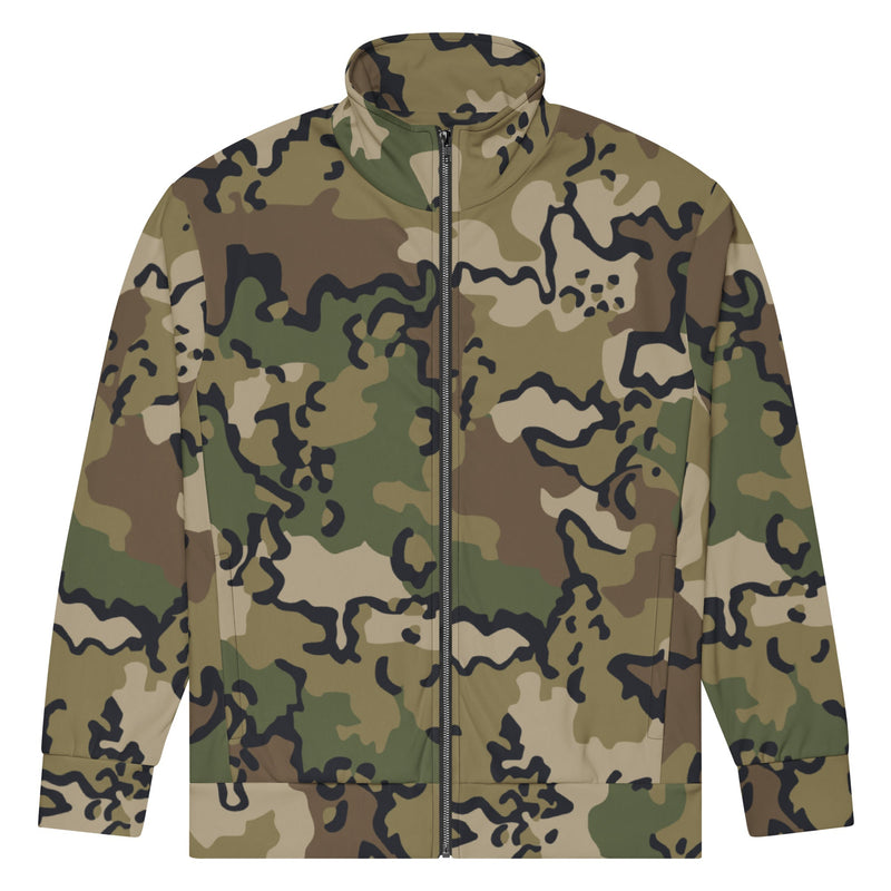Alaska Chocolate Chip Multi-terrain CAMO Unisex Track Jacket