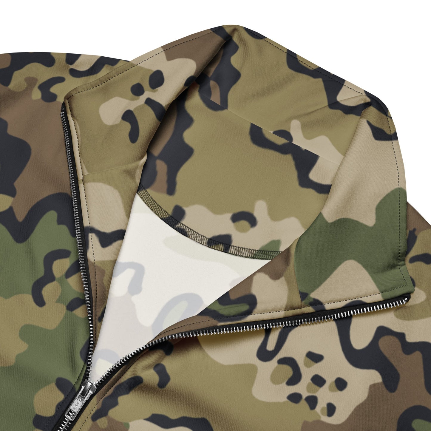 Alaska Chocolate Chip Multi-terrain CAMO Unisex track jacket - Track Jackets