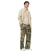 Alaska Chocolate Chip Multi-terrain CAMO Unisex Wide-Leg Leisure Pants
