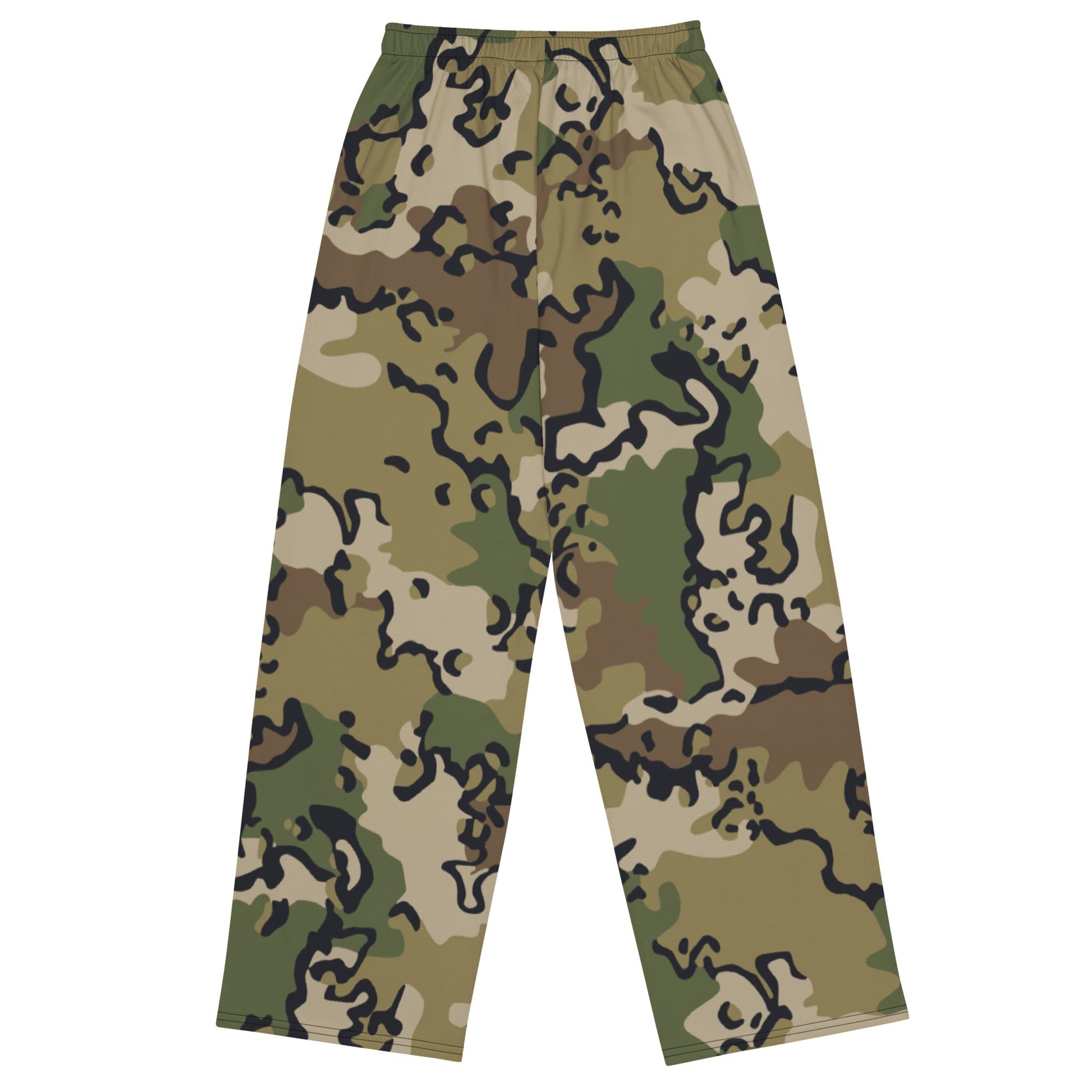 Alaska Chocolate Chip Multi-terrain CAMO unisex wide-leg pants - Wide-leg Pants