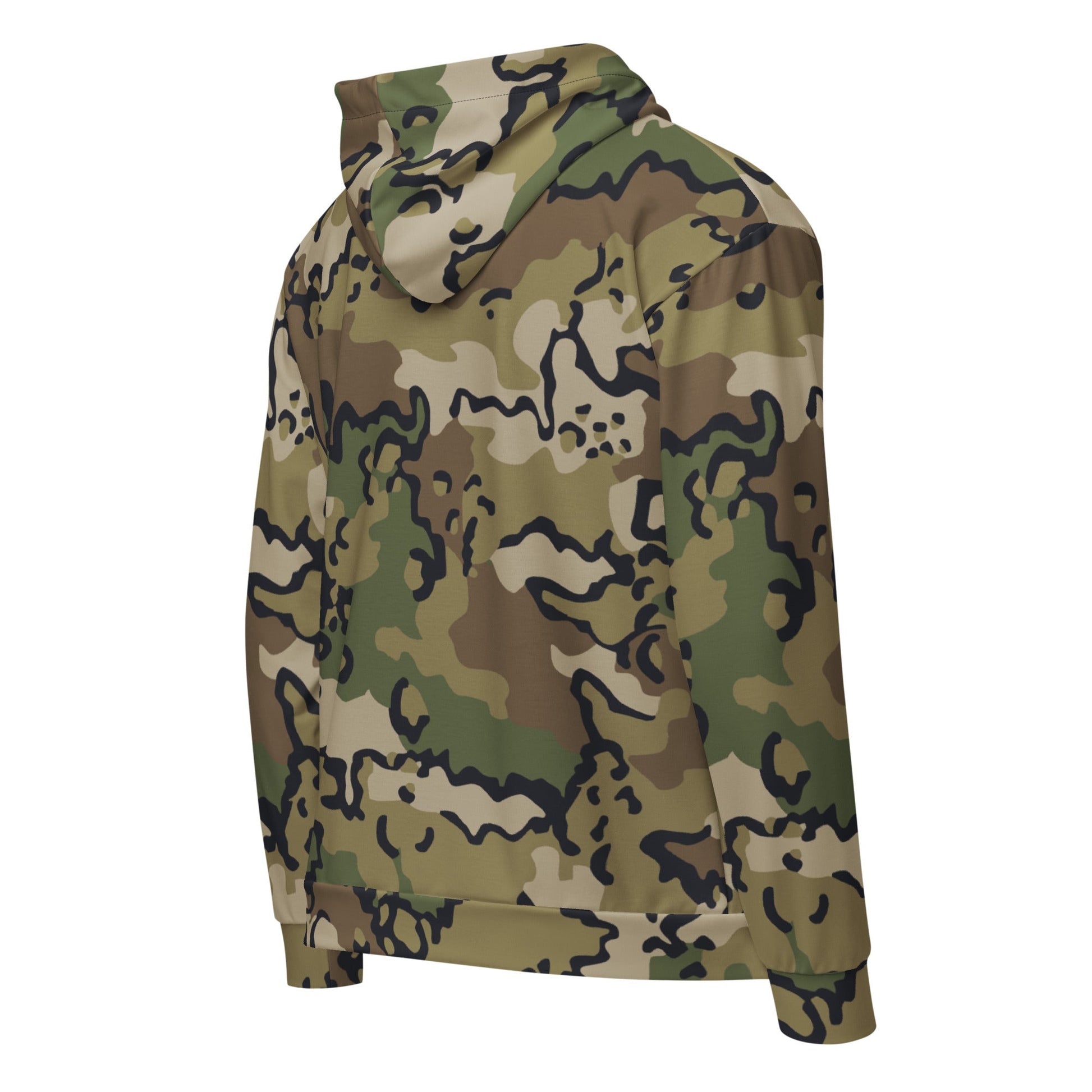 Alaska Chocolate Chip Multi-terrain CAMO Unisex zip hoodie - Zip Hoodies