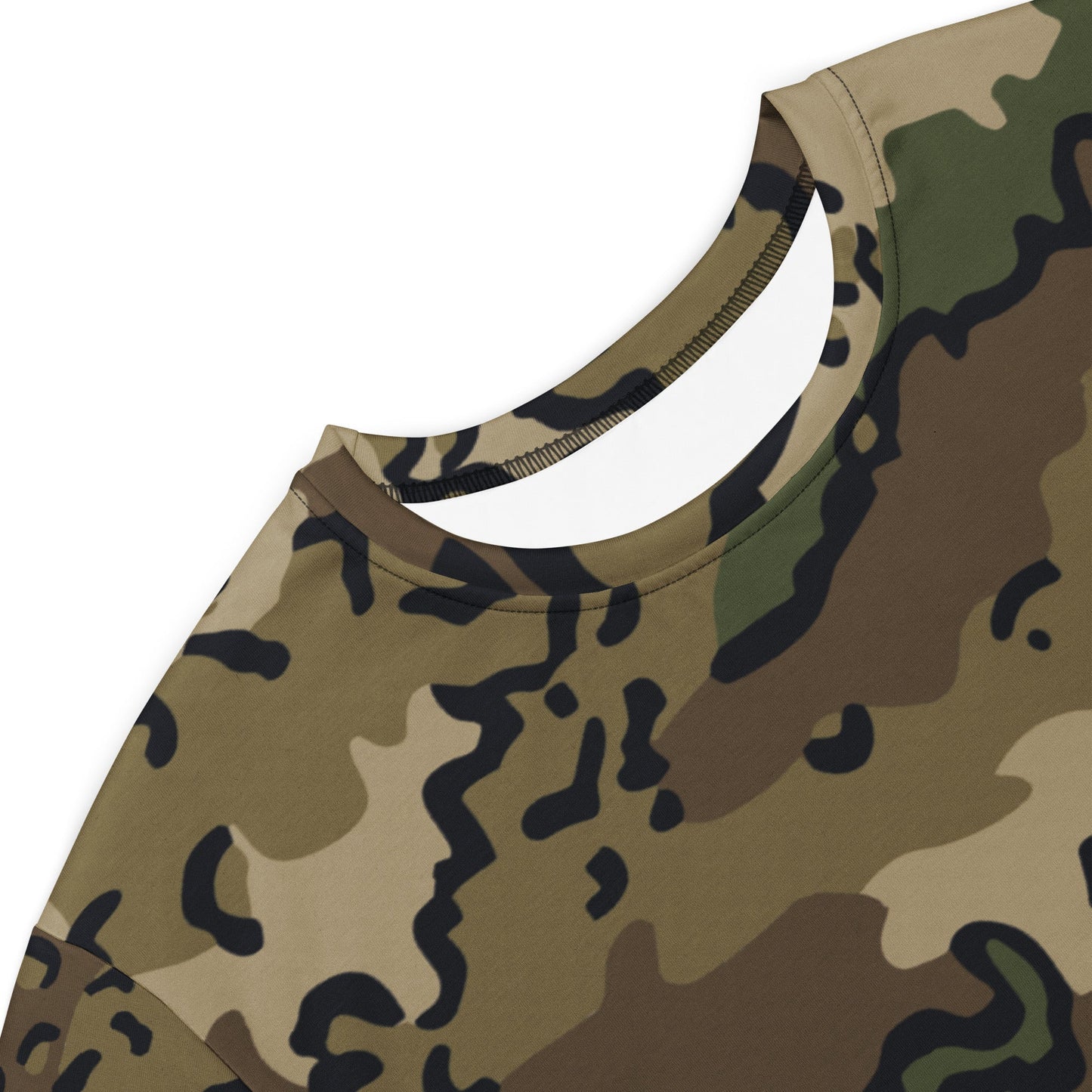 Alaska Chocolate Chip Multi-terrain CAMO Womens T-Shirt Dress