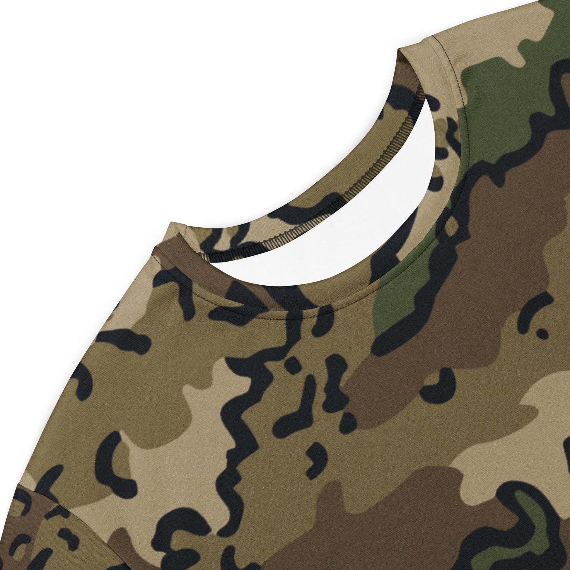 Alaska Chocolate Chip Multi-terrain CAMO Womens T-Shirt Dress
