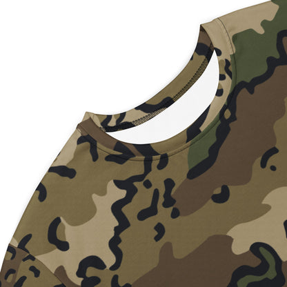 Alaska Chocolate Chip Multi-terrain CAMO Womens T-Shirt Dress