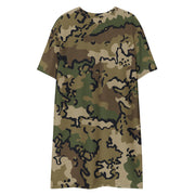 Alaska Chocolate Chip Multi-terrain CAMO Womens T-Shirt Dress