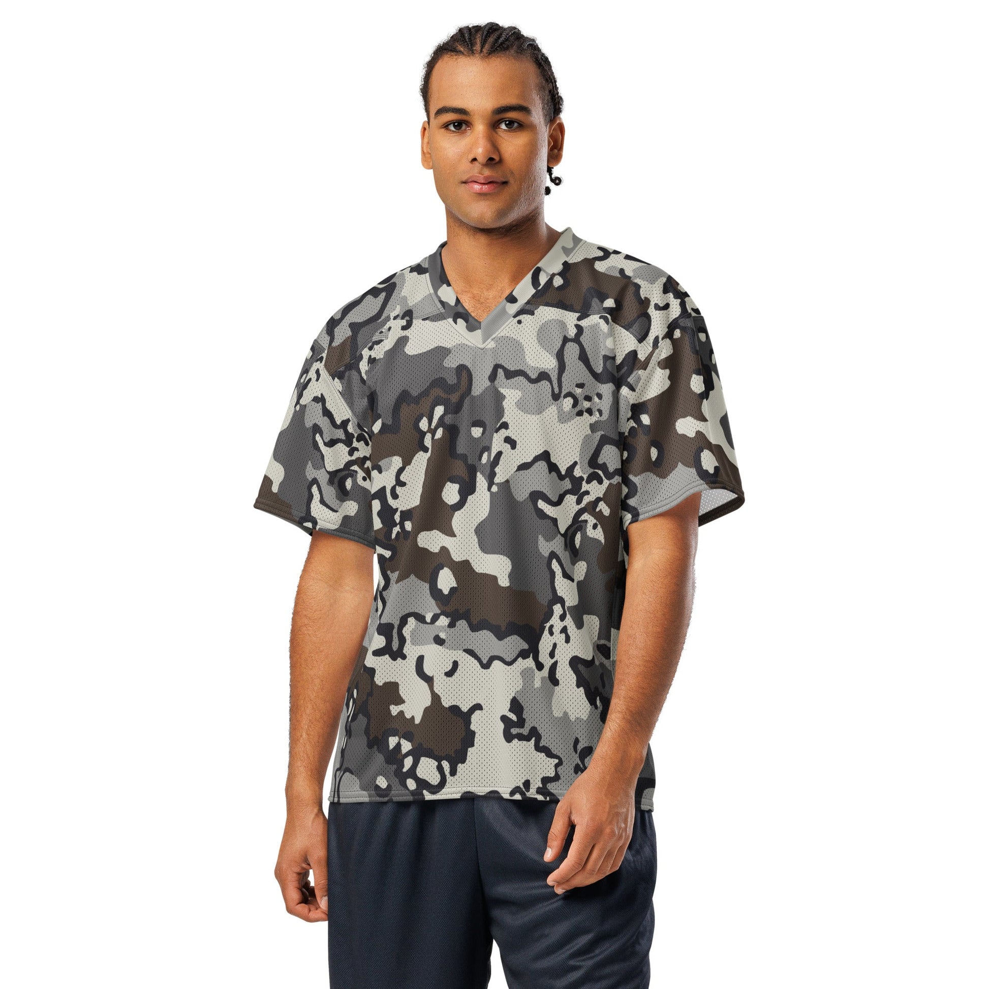 Alaska Chocolate Chip Tundra CAMO American football jersey - Football Jersey