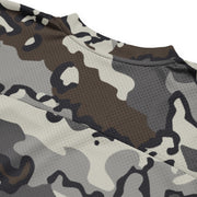 Alaska Chocolate Chip Tundra CAMO Unisex American Football Jersey
