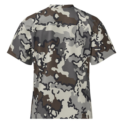 Alaska Chocolate Chip Tundra CAMO American football jersey - Football Jersey