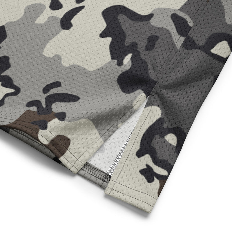 Alaska Chocolate Chip Tundra CAMO Unisex American Football Jersey