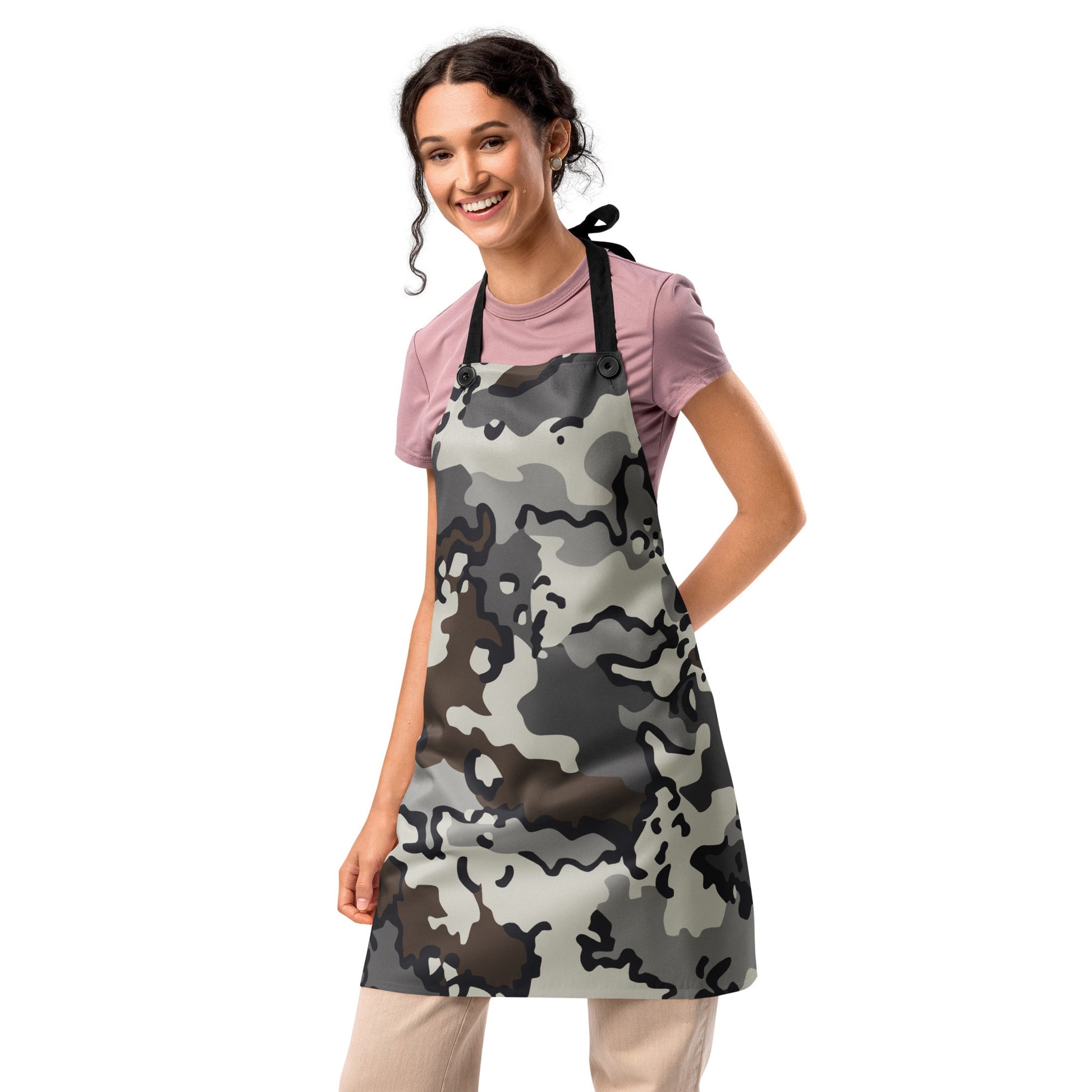 Alaska Chocolate Chip Tundra CAMO Apron