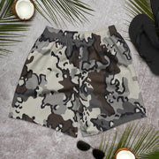 Alaska Chocolate Chip Tundra CAMO Unisex Athletic Long Shorts