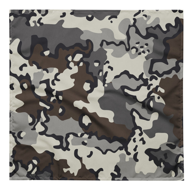 Alaska Chocolate Chip Tundra CAMO Bandana - L