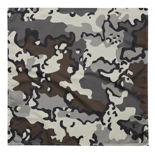 Alaska Chocolate Chip Tundra CAMO Bandana - L - Head