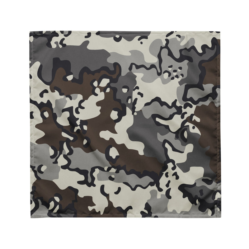 Alaska Chocolate Chip Tundra CAMO Bandana - M