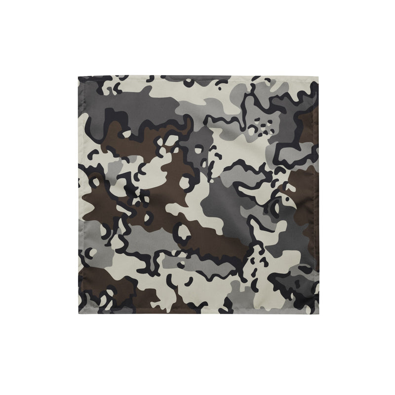 Alaska Chocolate Chip Tundra CAMO Bandana - S