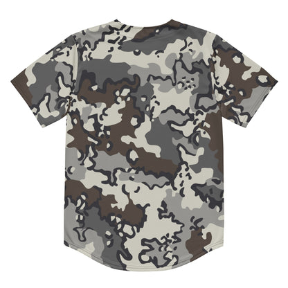 Alaska Chocolate Chip Tundra CAMO baseball jersey - Baseball Jerseys