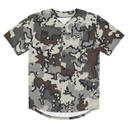 Alaska Chocolate Chip Tundra CAMO Unisex Baseball Jersey