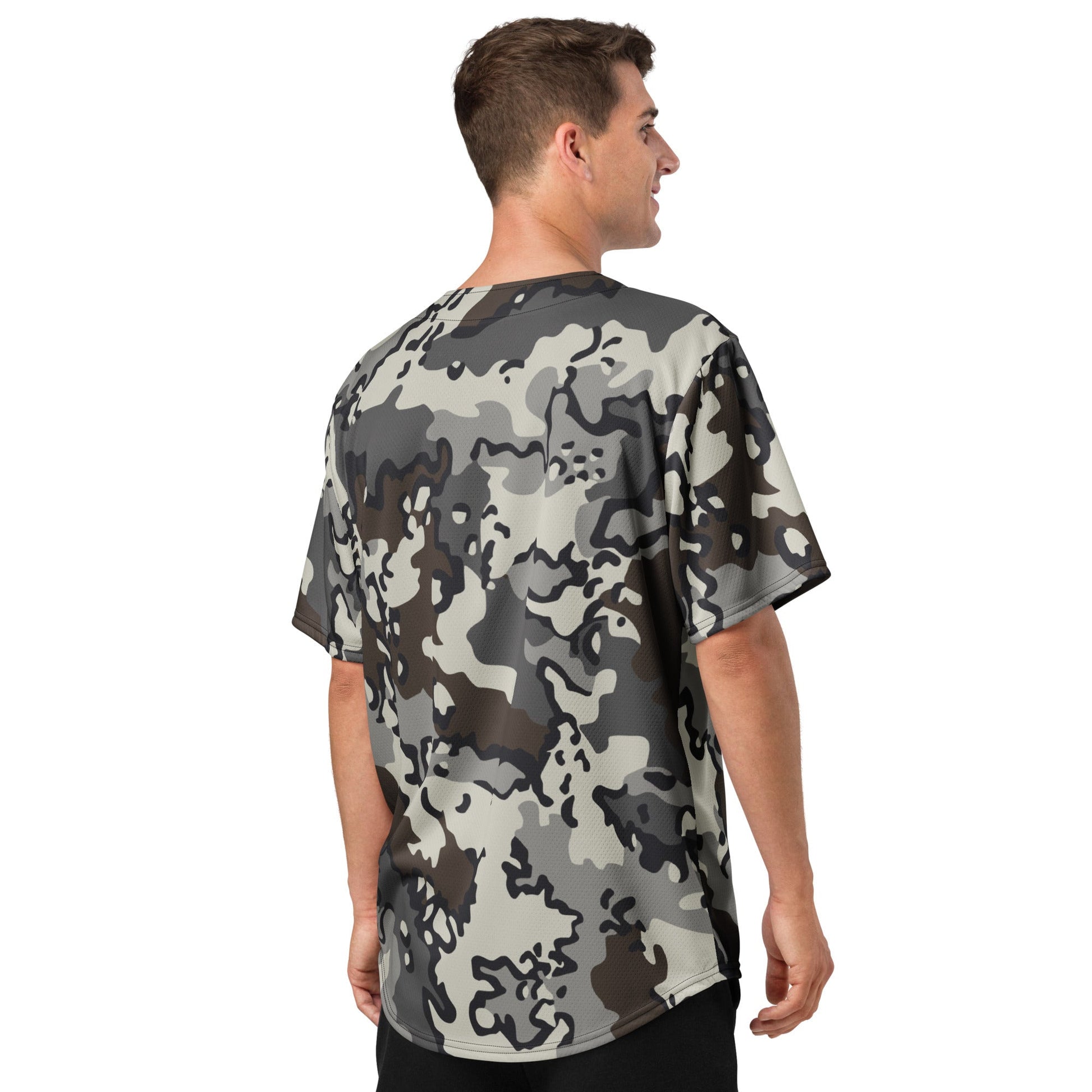 Alaska Chocolate Chip Tundra CAMO baseball jersey - Baseball Jerseys