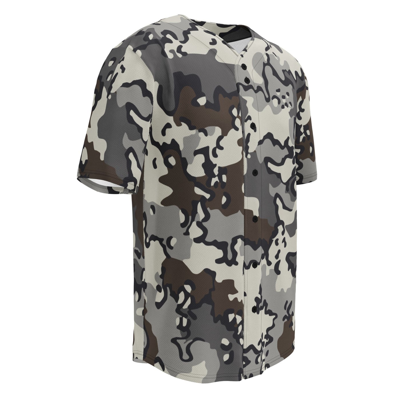 Alaska Chocolate Chip Tundra CAMO baseball jersey - Baseball Jerseys