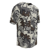 Alaska Chocolate Chip Tundra CAMO Unisex Baseball Jersey