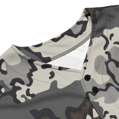 Alaska Chocolate Chip Tundra CAMO baseball jersey - Baseball Jerseys